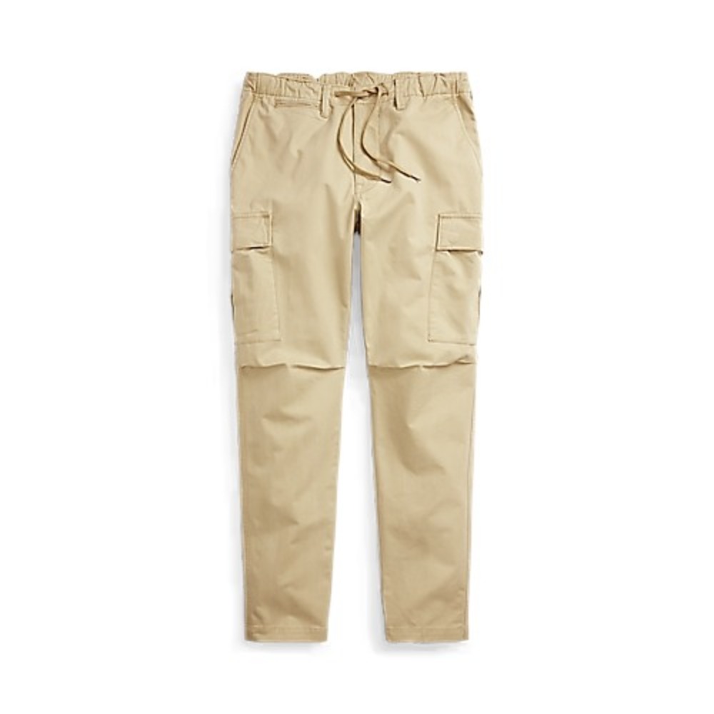 Polo Ralph Lauren Mens Stretch Slim Fit Twill Cargo Pants 40x30 Beige 72001